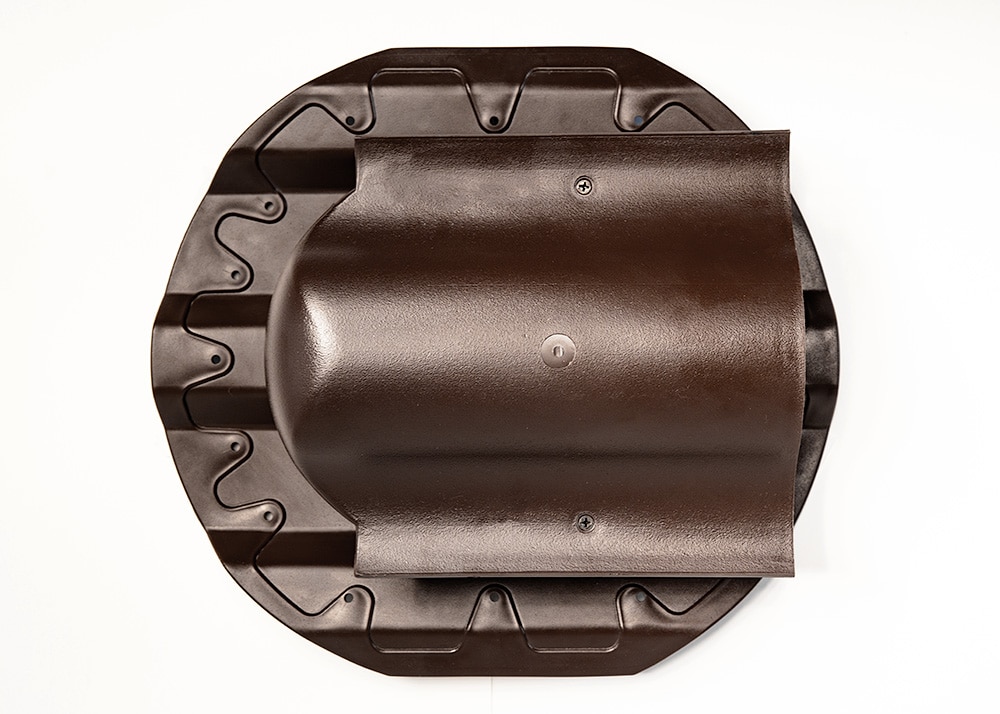КТВ-вентиль PROF-20 для металлопрофиля коричневый